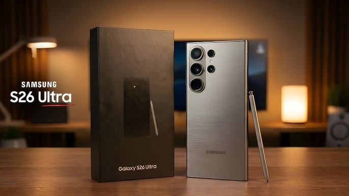 Samsung S26 Ultra sở hữu thiết kế cao cấp, mỏng nhẹ